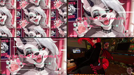 (🔞+ NSFW) Come Play Sexy Helldrayeen. Face Tracking + Haptic OWO Skin👅 Tip To Vibrate 💦 Me🤤 !toyplay
