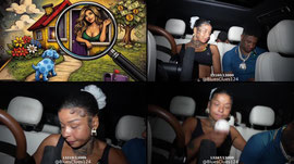 Chrisean And Mia on the way to spark girls in PA