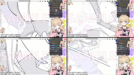 27岁离职美术女工激情画稿