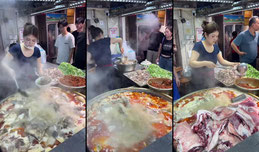 饸饹面马大姐正在直播