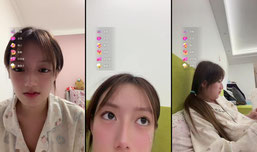 主播侧漏了