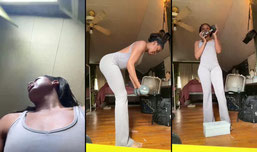 home pilates/workout