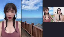台湾妹子帶你來基隆海景