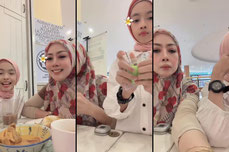 Budak ni nk masuk live mama..