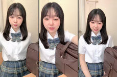 夜の××配信者☾ ໋制服
