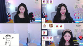 팬가입한명만,,, 음방 라이브  소통