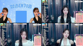 (찐신입여캠)신입 시스루 미쳐따!!!!!♥