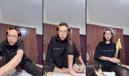 维她正在直播