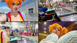 MISTY COSPLAY 💦Pokemon Card Booth Babe AT COLLECTACON ✨ !s for my socials