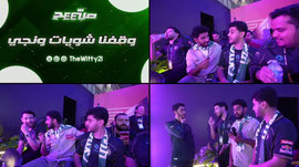 ابطال كاس العالم فالكونز في روكيت ليق 💚🦅  | IRL