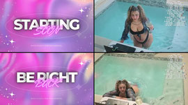 18+💦 WET & WILD POOL STREAM 👙 | The REAL Afterparty Is On Discord😈 | LIVE | !links