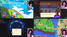 cozy night :)! | starting moonstone island playthrough ⋆.˚ ☾ .⭒˚