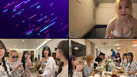 수니그룹 남순 바캉스 술먹방! 배그나×찌미×쥬니×설유은×비니×조이온×안예슬×뮤링×김태룡×이주하