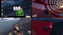 YogsCinema: Lewis does a million flips, for real (not imaginary) | GTA 5