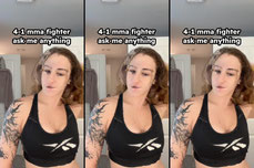 ammy mma fighter from ma