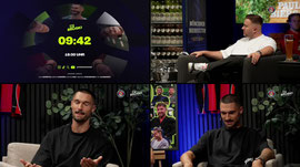 At Broski mit Tim Kleindienst, Lars Kornetka, Matthias Strohmaier, Patrick May und Michel Schröer