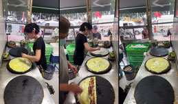 @正宗天津煎饼果子正在直正宗天