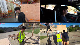 🚧 BUILDING THE FORTNITE GIANT CHAIR 🚧 GTA MARATHON THIS WEEKEND 🚧 BEPSY BACK 🚧 BURGER BACK 🚧 [twitter/insta stableronaldo] !po !com