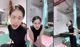 杂技演员日常练功✌︎˶╹ꇴ╹˶