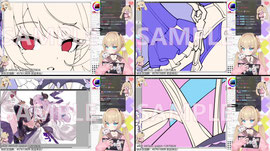 27岁离职美术女工激情画稿
