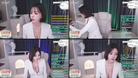 방송 4일차..떨려서 가슴이 커졌..K컵