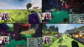 lily&michael made a new minecraft server *froths at the mouth* !modpack | Live on !YouTube | @quarterjade247