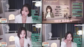 방송 5일차..떨려서 가슴이 커졌..K컵