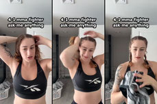 ammy mma fighter from ma