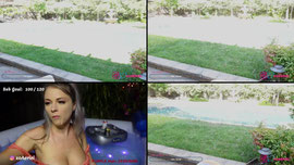 outside touching grass  !socials