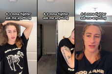 ammy mma fighter from ma
