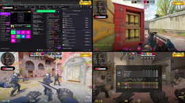 faceit grind ( rank en haut à gauche )