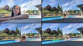 pool stream!
