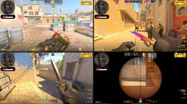 faceit grind de la night ( rank en haut à gauche )