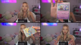 LIVE asmr random pokemon pack opening | !podcast