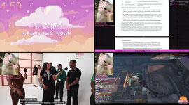no cam strim :") !s