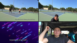 Pickleball with the homies