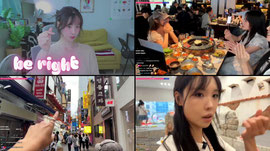 IRL Myeongdong Date Collab with @Minchu3150 @jellyhaeni [Eng/한]