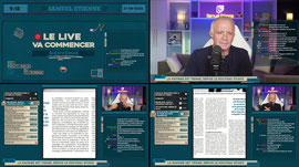 LA MATINEE EST TIENNE, depuis le nouveau studio