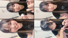 顔出し