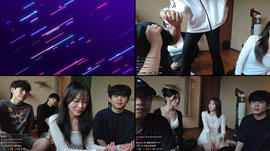 쫀득) 와나나집 방문 w.김블루 꽁주 꽃감 새옴 네린 유치땅 아린이즘 심해덤 원정상 카라미 박은혁 미도 와나나 푸린 금휘