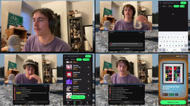 testing for lag... new music reactions?