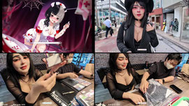 📍東京TOKYO 🇯🇵 アニメ彼女の日本で観光客として過ごす初日なの! 🫡 first day as a tourist in Japan ❤️MORE @ milkypuff.com