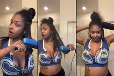 where yo hair at?