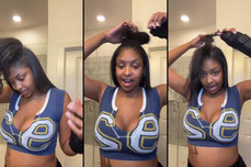 where yo hair at?