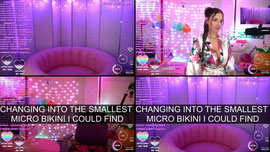 ⋆｡‧ BiKiNi BB POOL STREAM ‧｡⋆ BACK FROM BREAK ‧｡ SPRAY ME 💦 !water ‧｡⋆ !fingames !patreon !links