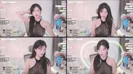 twitch live~2000 days ♥ Full-body fishnet stockings