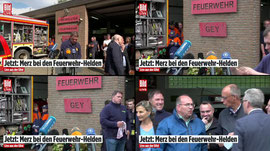 Erster Termin nach seinem Urlaub – Kanzler Merz besucht Waldbrandgebiet in NRW