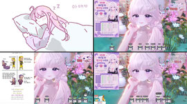 [뉴걸] 진짜 잔잔한 방 🌙 애청자 팬가입 이벤트 중 월요일 핀볼 예정 💕 33/100/300