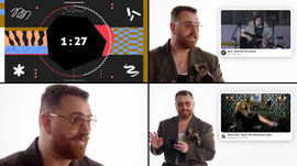 Sam Smith reacts to their Watch History