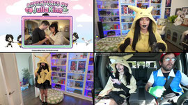 QUIZZING STRANGERS AT COLOSSALCON ⚡️ GUESS THE POKEMON & WIN MONEY⚡️ MIMIKYU COSPLAY⚡️ !discord !instakrunch